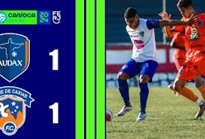 Audax 1x1 Duque de Caxias - Carioca Série A2 - Taça Santos Dumont - 1ªrodada