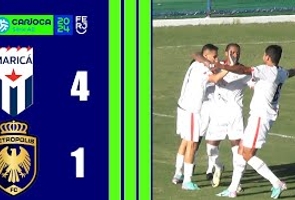 Maricá 4x1 Petropólis - Carioca Série A2 - Taça Santos Dumont - 3ªrodada